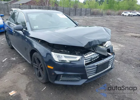 2017 Audi A4 2.0T Premium from USA, damaged, VIN WAUENAF41HN064826